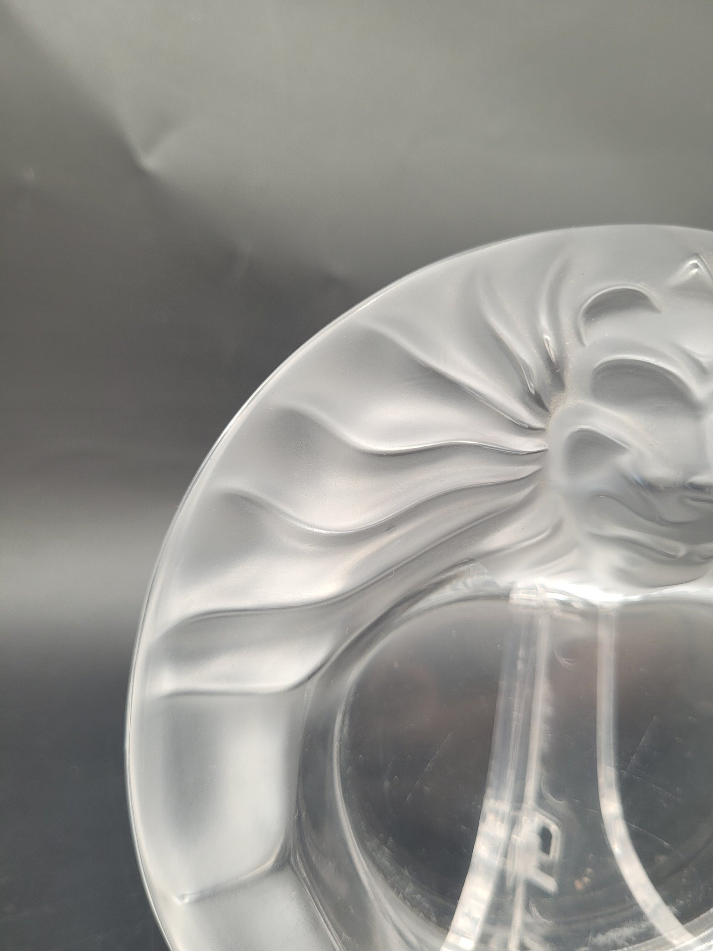 Lalique Aschenbecher Tete De Lion Art Deco Schale Signiert