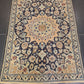 Perserteppich Orientteppich Handgeknüpfter Teppich Nain 130x90cm