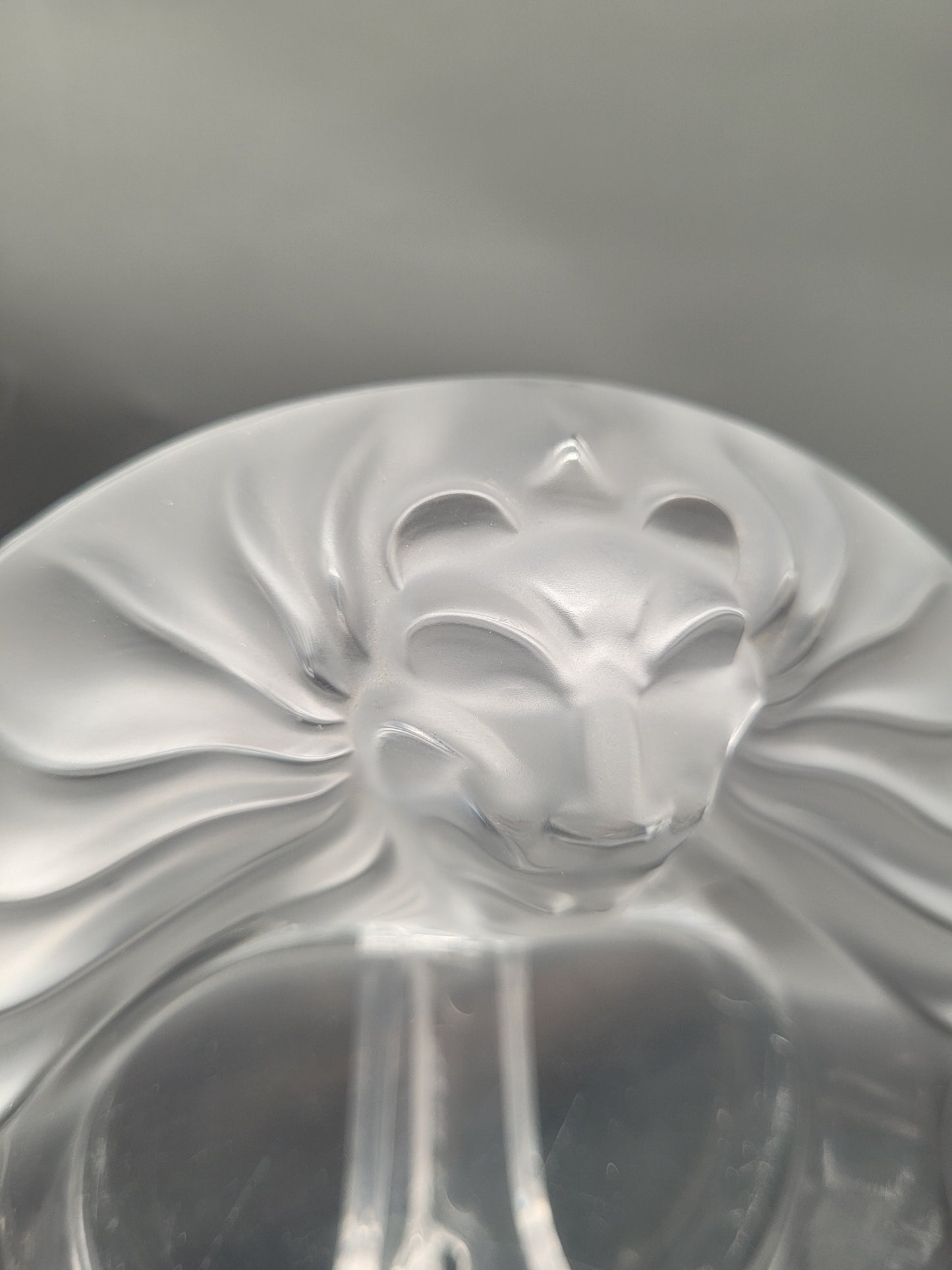 Lalique Aschenbecher Tete De Lion Art Deco Schale Signiert