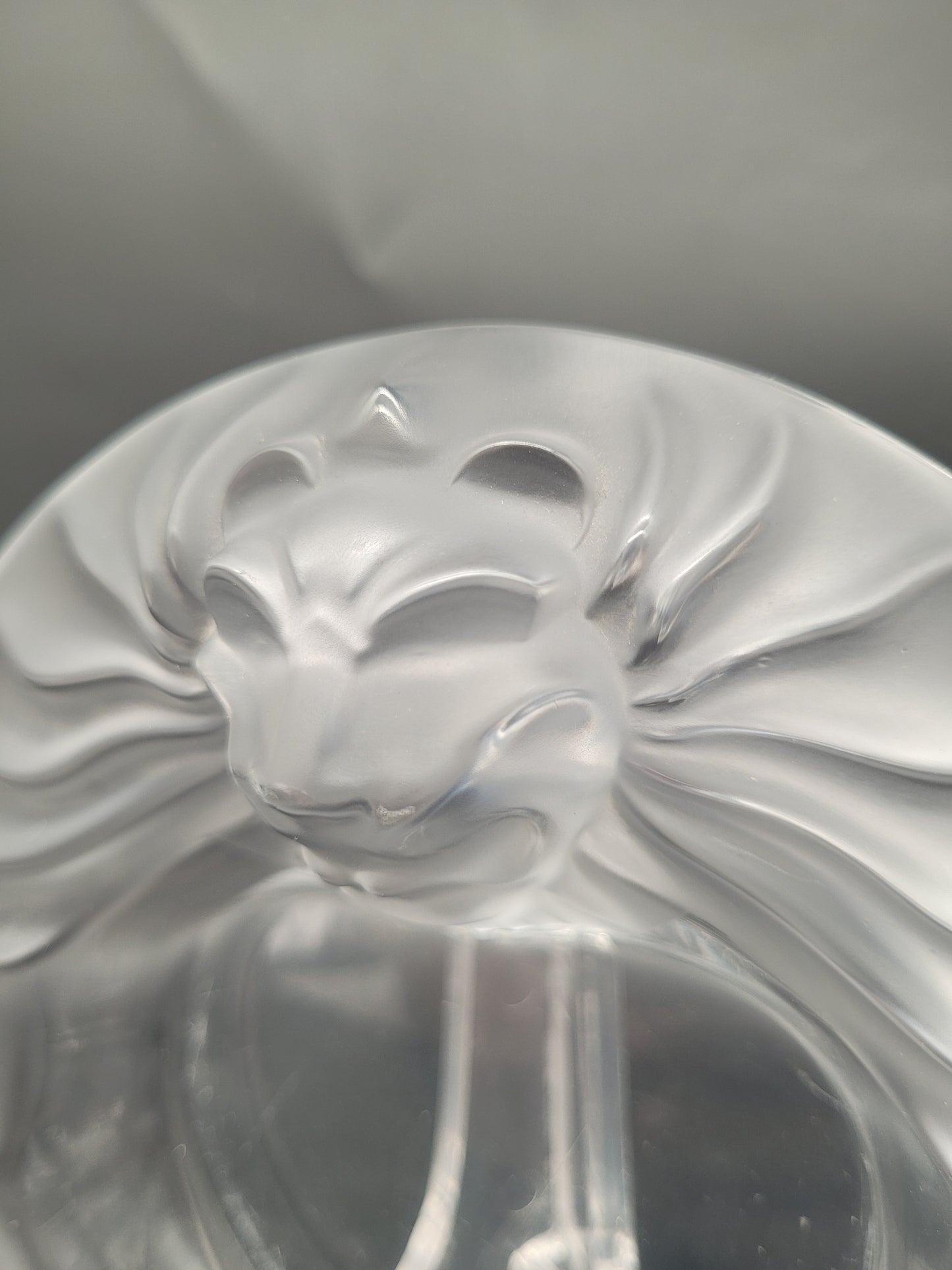 Lalique Aschenbecher Tete De Lion Art Deco Schale Signiert