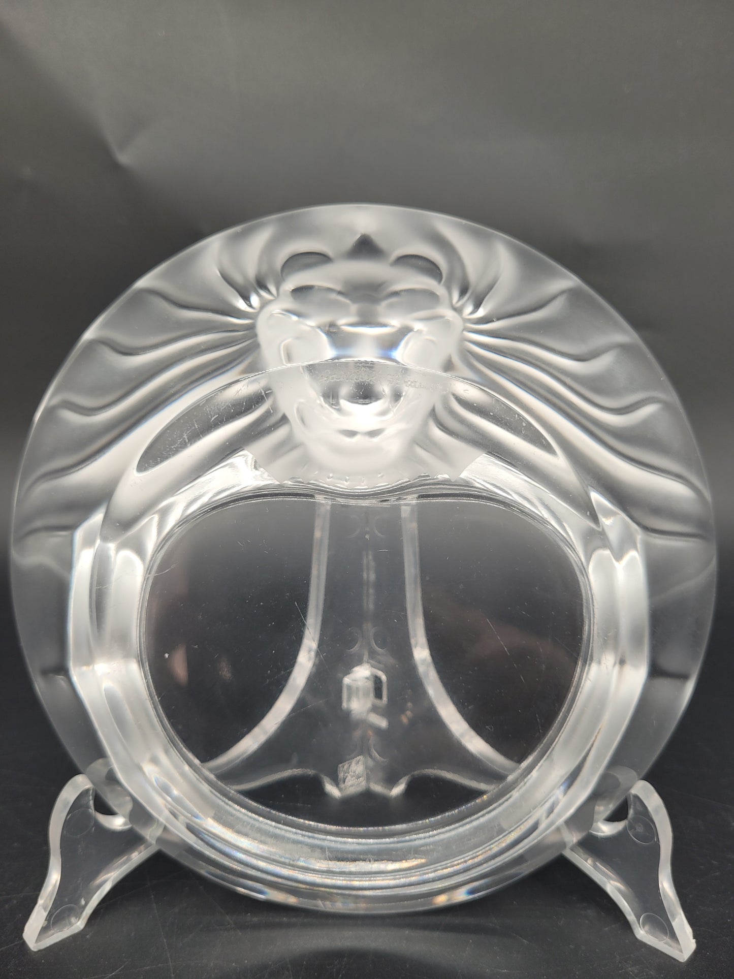 Lalique Aschenbecher Tete De Lion Art Deco Schale Signiert