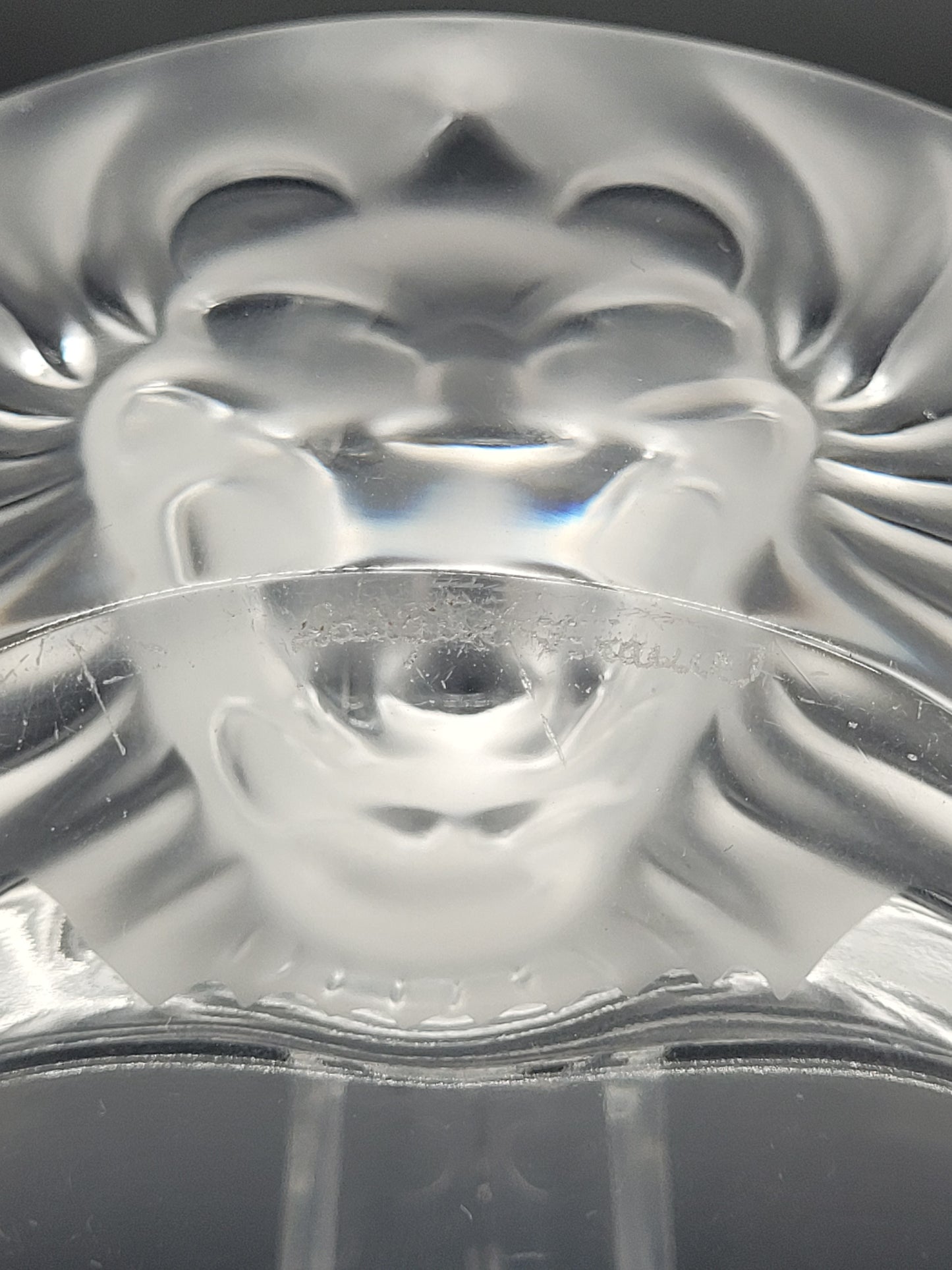 Lalique Aschenbecher Tete De Lion Art Deco Schale Signiert
