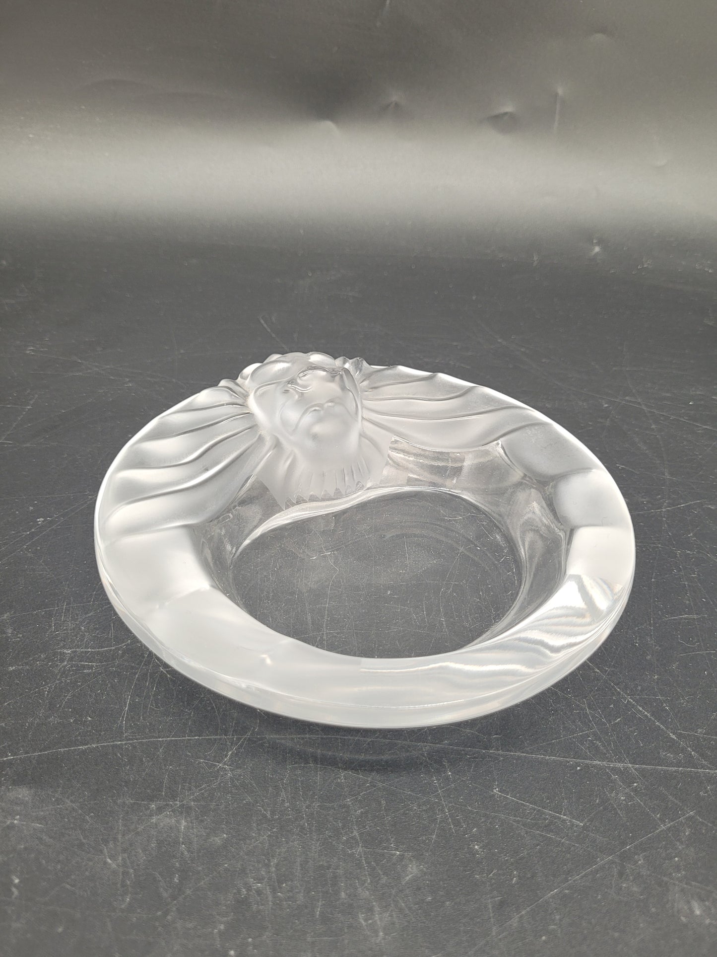 Lalique Aschenbecher Tete De Lion Art Deco Schale Signiert