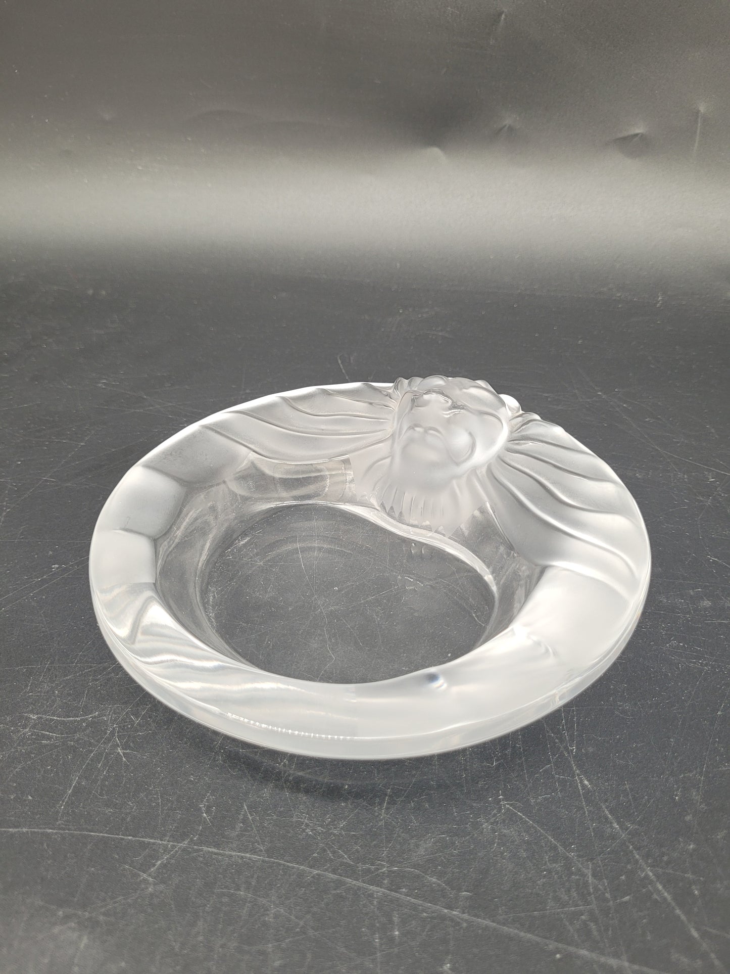 Lalique Aschenbecher Tete De Lion Art Deco Schale Signiert