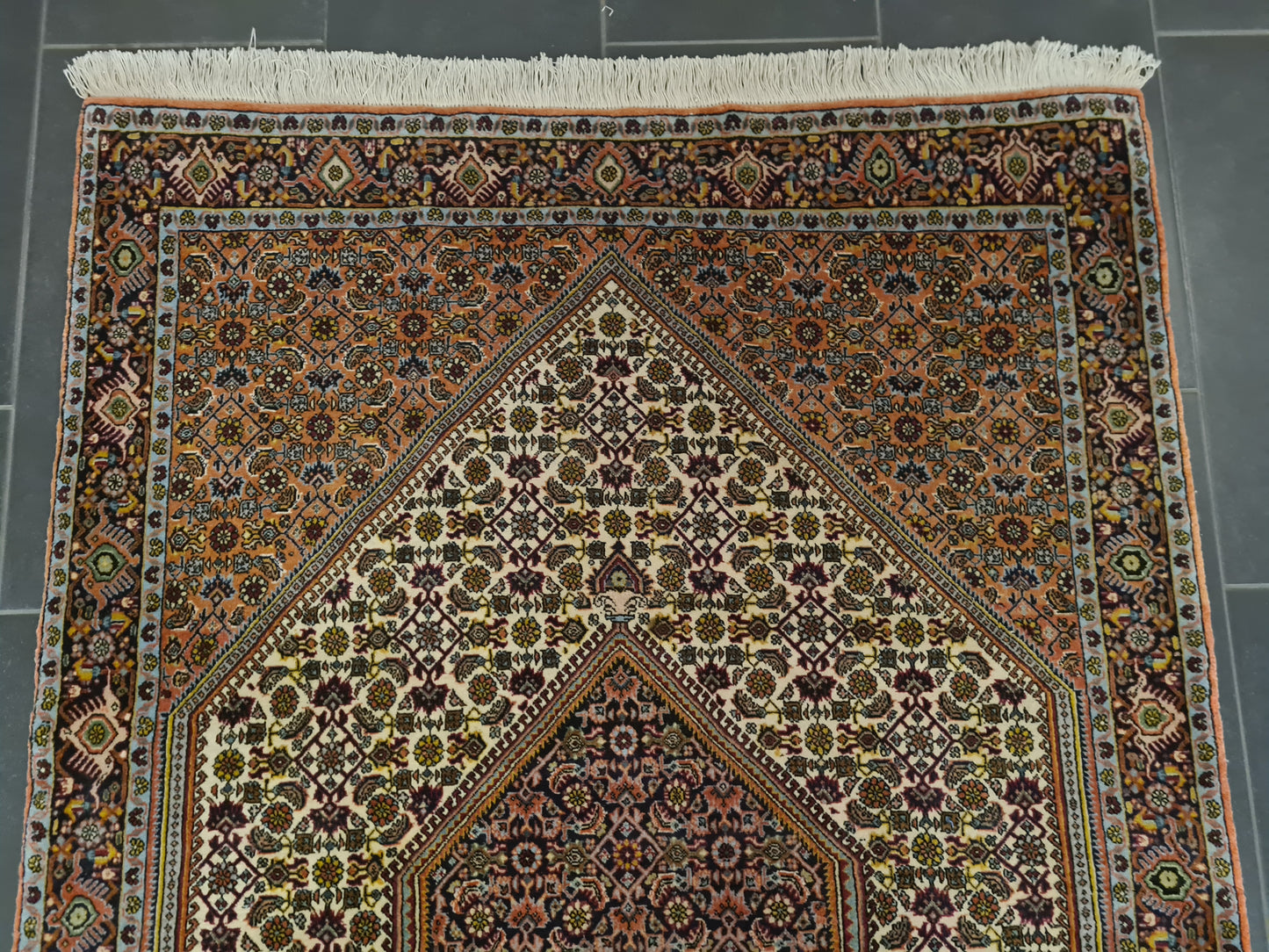 Perserteppich Orientteppich Handgeknüpfter Teppich Bidjar 170x115cm