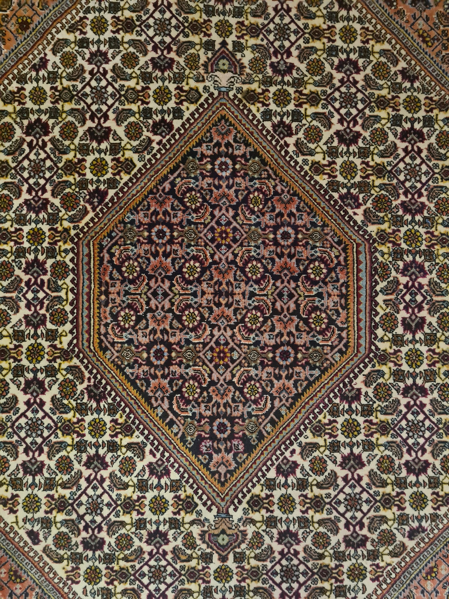 Perserteppich Orientteppich Handgeknüpfter Teppich Bidjar 170x115cm