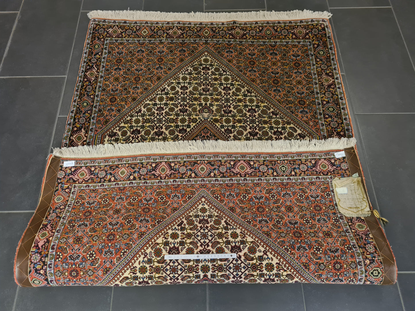 Perserteppich Orientteppich Handgeknüpfter Teppich Bidjar 170x115cm