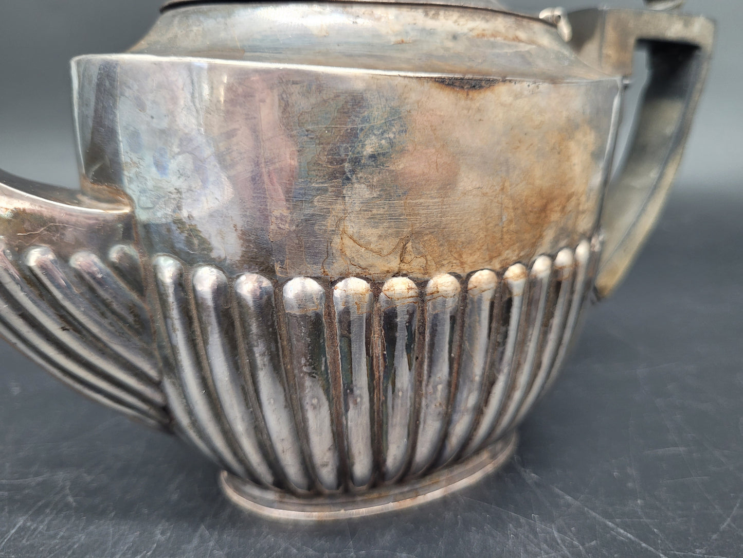 Kanne Sterling Silber 925er Britische Meistermarke 1903 425g