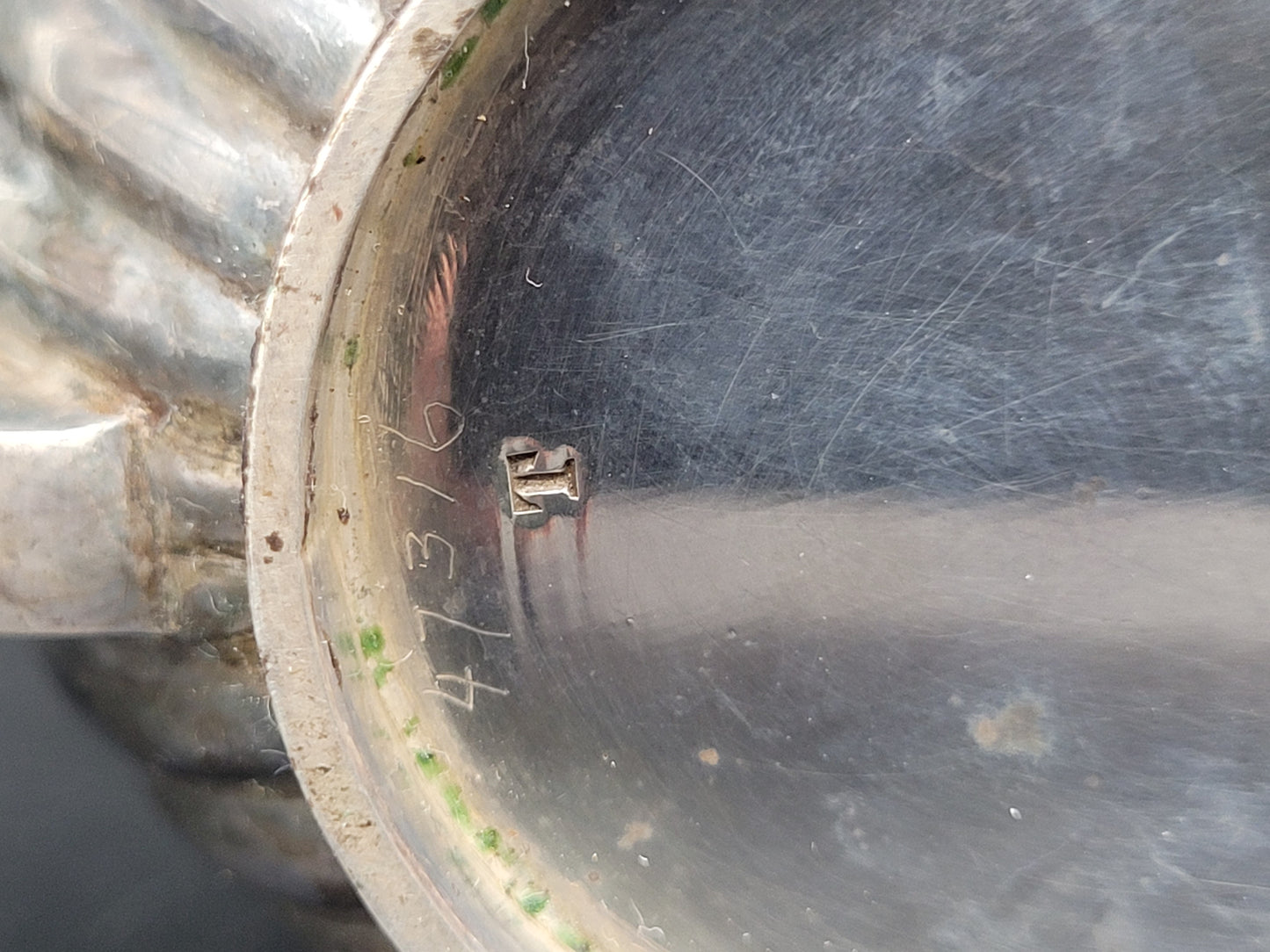 Kanne Sterling Silber 925er Britische Meistermarke 1903 425g