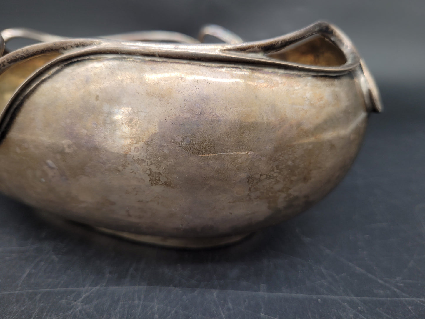 Schale Sterling Silber 925er Jugendstil Art Nouveau 411g