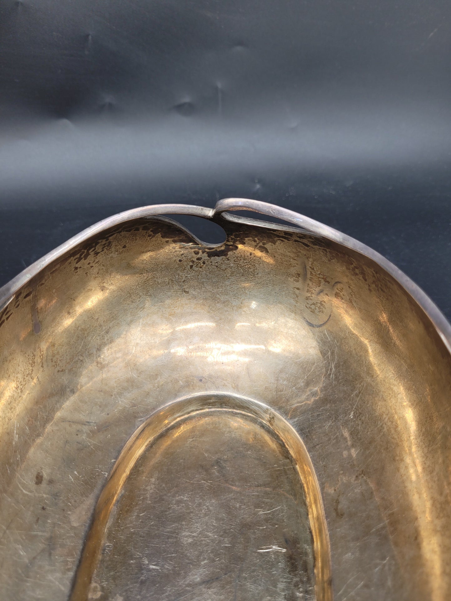 Schale Sterling Silber 925er Jugendstil Art Nouveau 411g