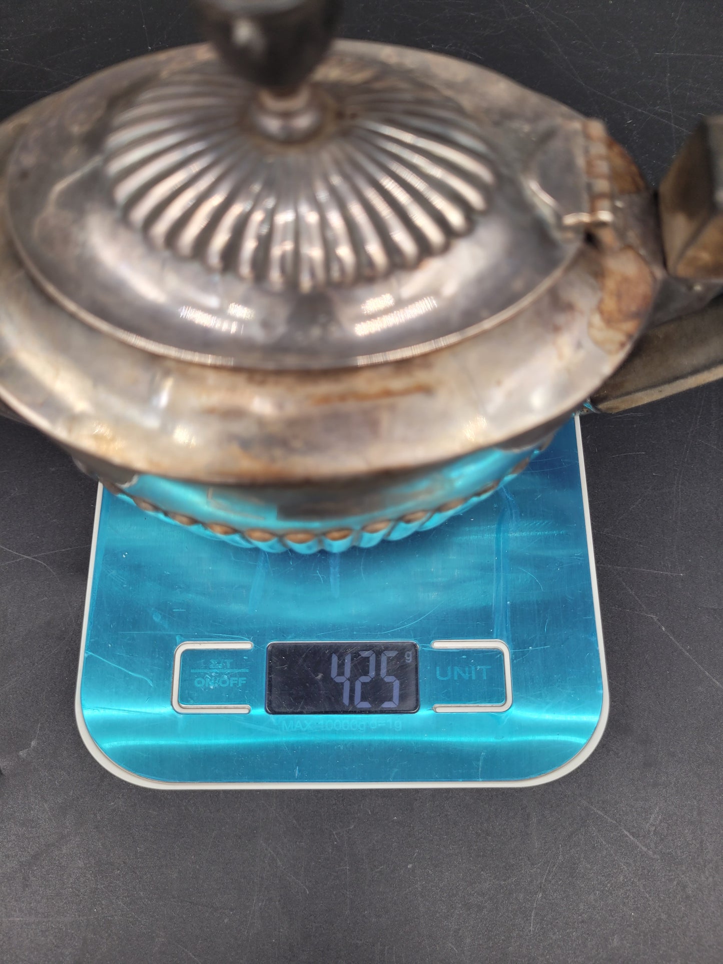 Kanne Sterling Silber 925er Britische Meistermarke 1903 425g