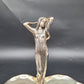 Schale Sterling Silber 925er mit Figur Jugendstil Art Nouveau 1041g