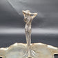 Schale Sterling Silber 925er mit Figur Jugendstil Art Nouveau 1041g