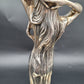 Schale Sterling Silber 925er mit Figur Jugendstil Art Nouveau 1041g