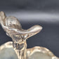 Schale Sterling Silber 925er mit Figur Jugendstil Art Nouveau 1041g
