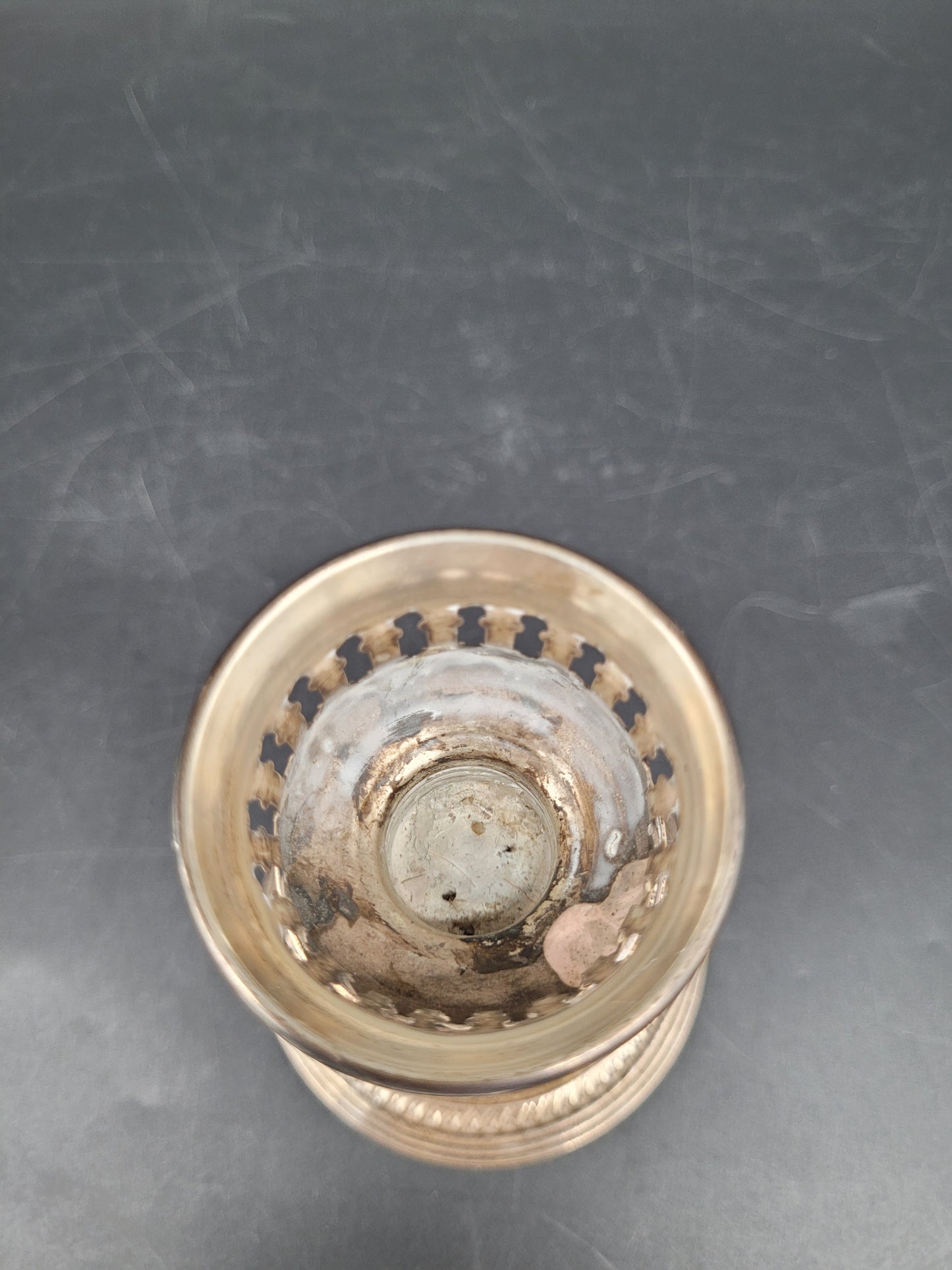 Kerzenständer Sterling Silber 925er mit Floralen Ornamenten