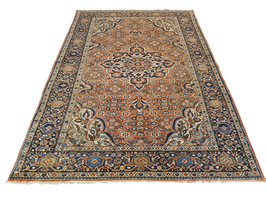Perserteppich Orientteppich Handgeknüpfter Teppich Isfahan 210x150cm