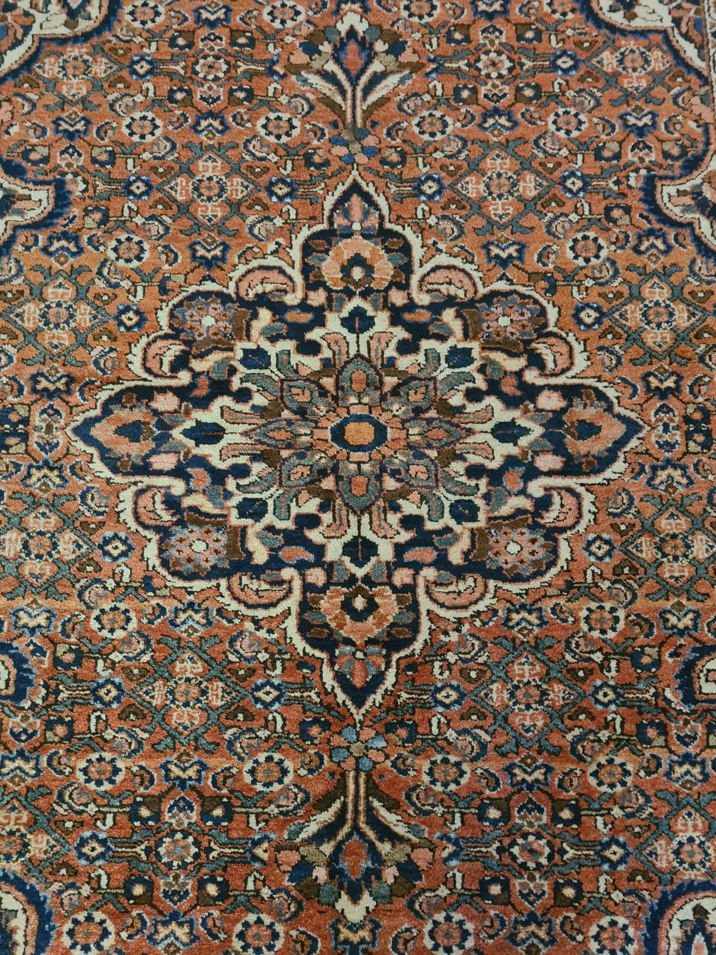 Perserteppich Orientteppich Handgeknüpfter Teppich Isfahan 210x150cm