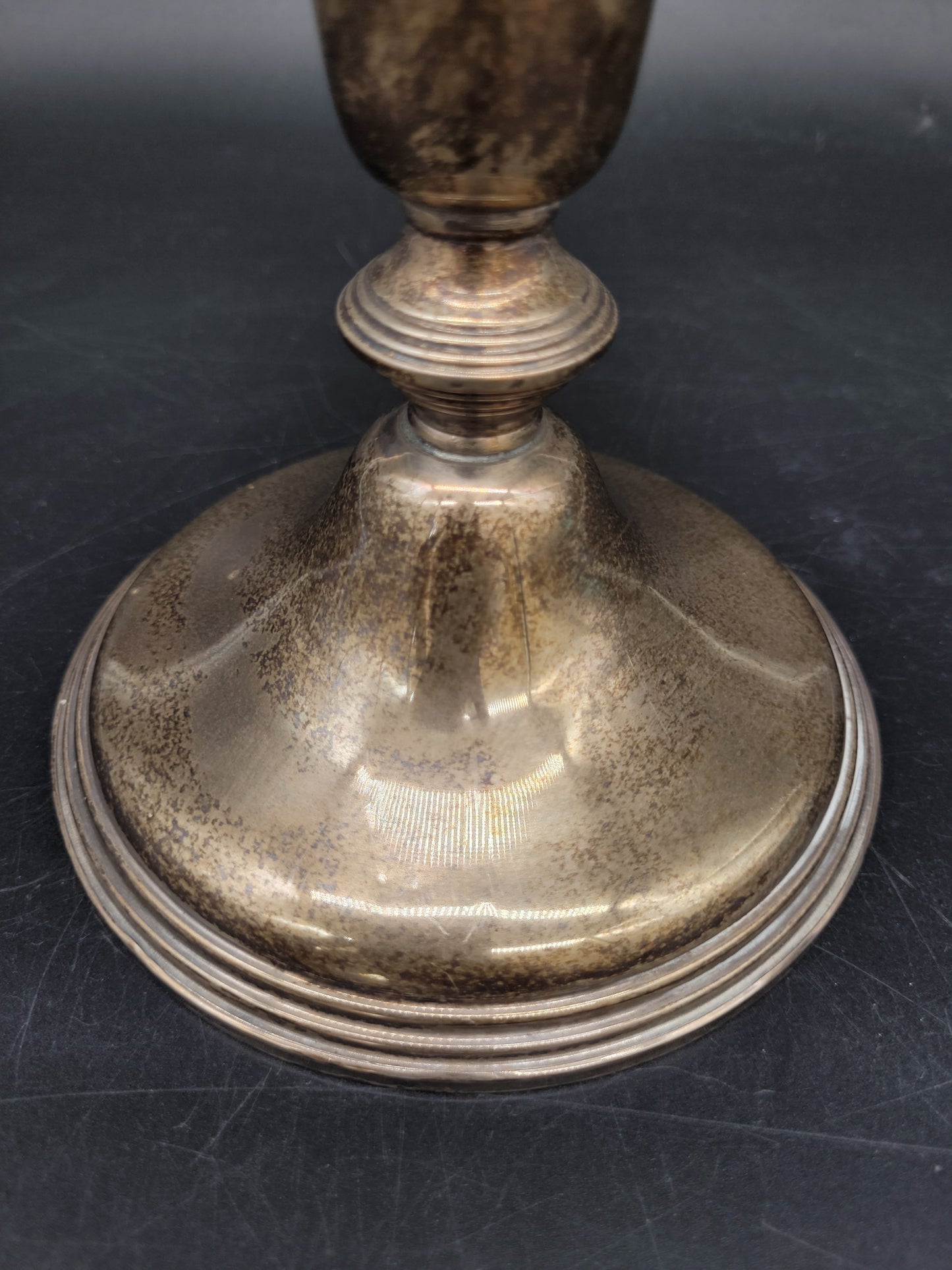 WMG & Co Kerzenständer Sterling Silber 925er mit Floralen Ornamenten