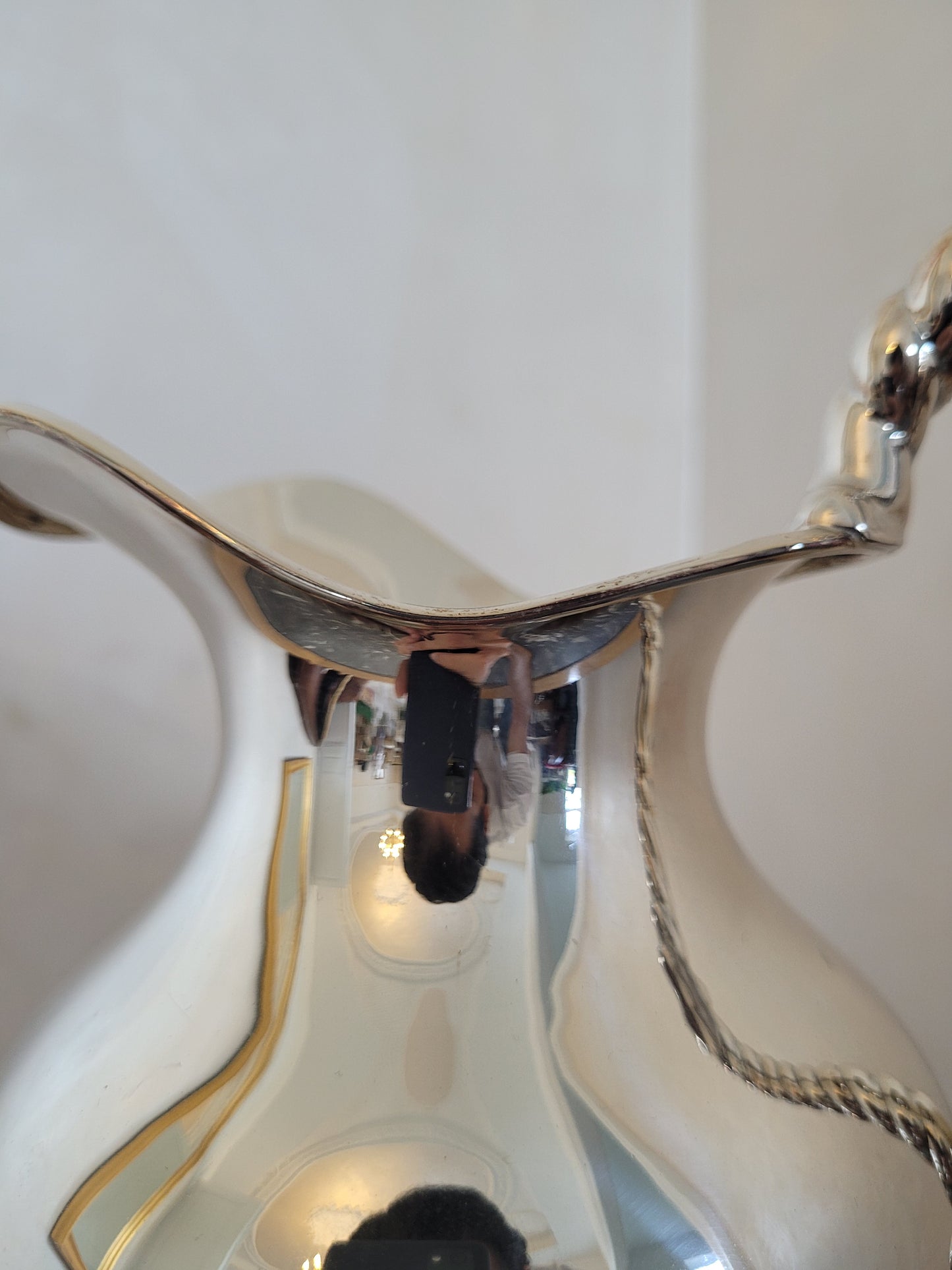 Kanne Sterling Silber 925er Deutsche Meistermarke 579g