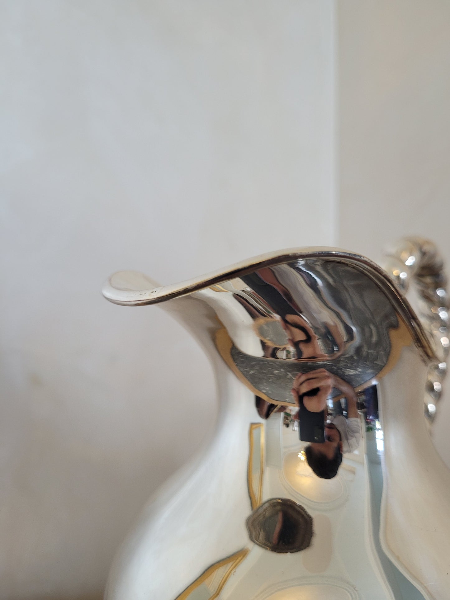 Kanne Sterling Silber 925er Deutsche Meistermarke 579g