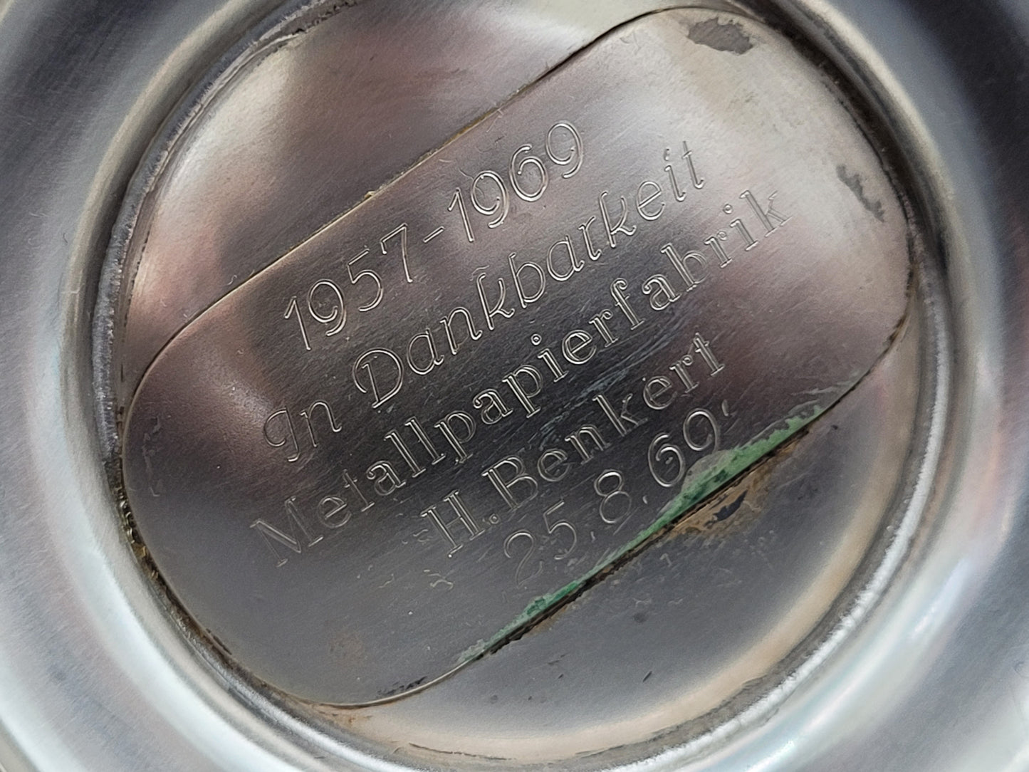 Kanne Sterling Silber 925er Deutsche Meistermarke 579g