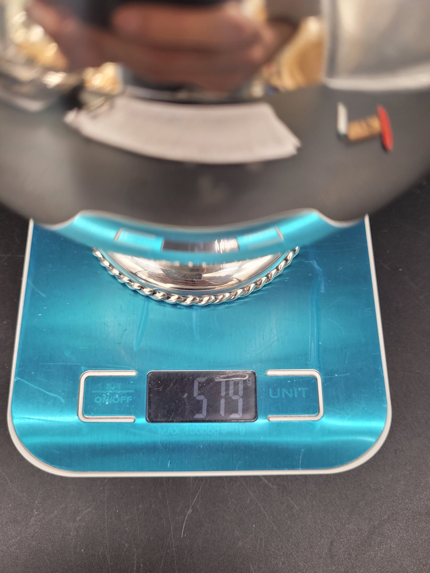 Kanne Sterling Silber 925er Deutsche Meistermarke 579g