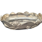 Dekorative Jugendstil Neusilber Schale Reich verziert 655g