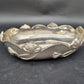 Dekorative Jugendstil Neusilber Schale Reich verziert 655g