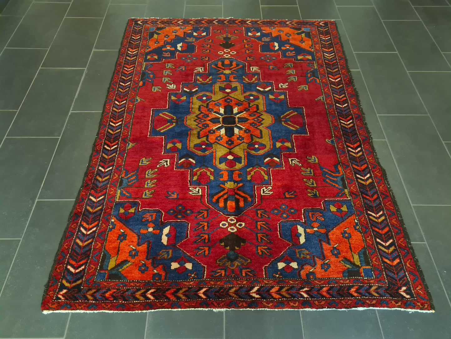 Perserteppich Orientteppich Handgeknüpfter Teppich Malaya 210x160cm