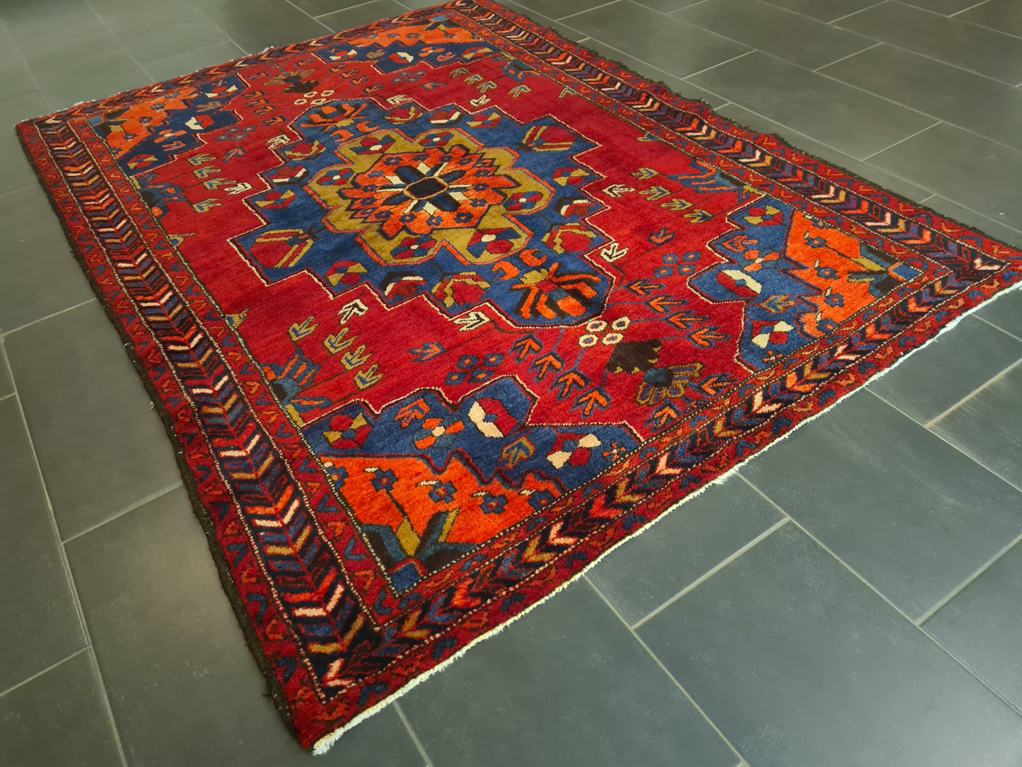 Perserteppich Orientteppich Handgeknüpfter Teppich Malaya 210x160cm