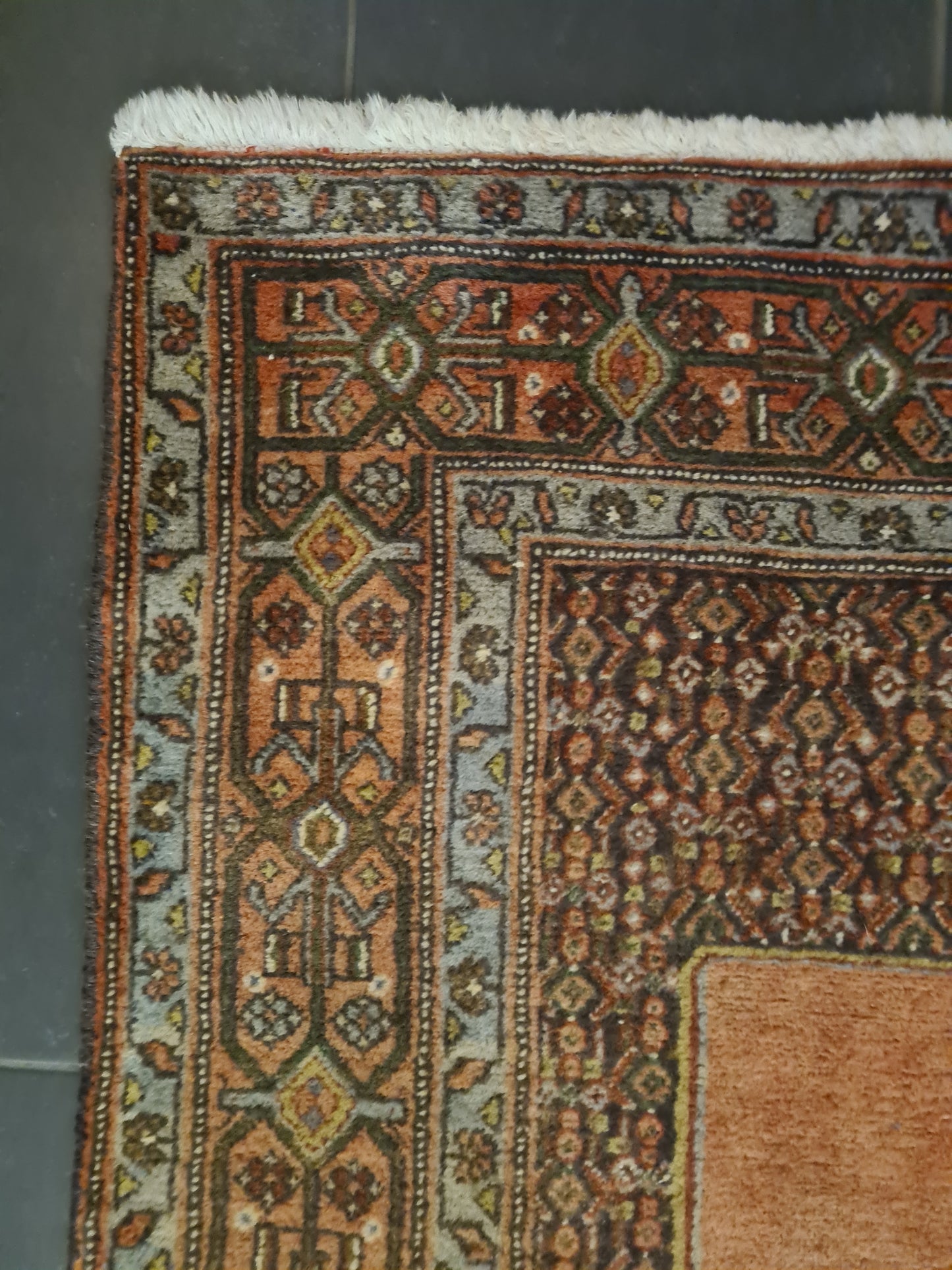 Perserteppich Orientteppich Handgeknüpfter Teppich Bidjar 180x130cm