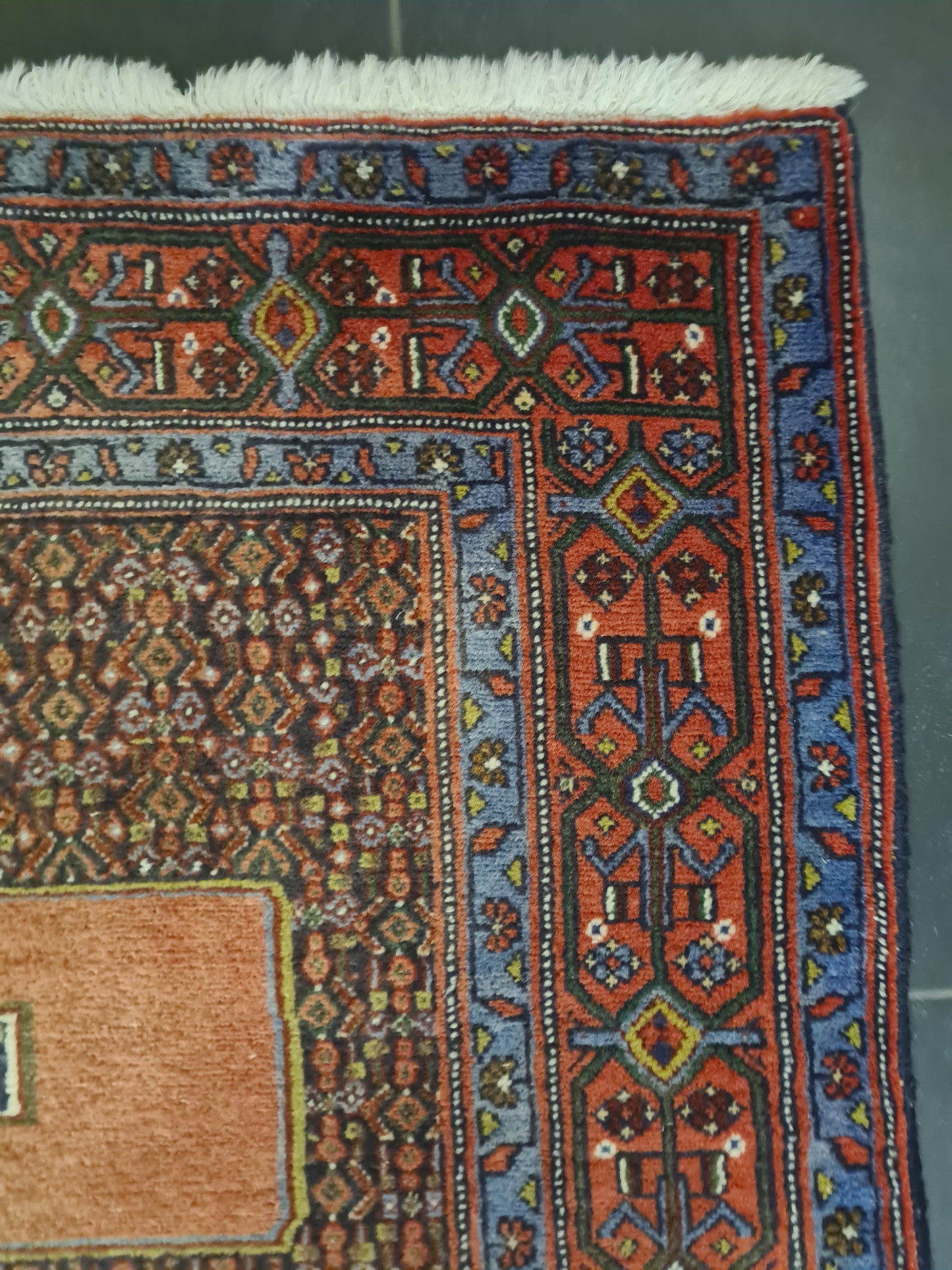 Perserteppich Orientteppich Handgeknüpfter Teppich Bidjar 180x130cm