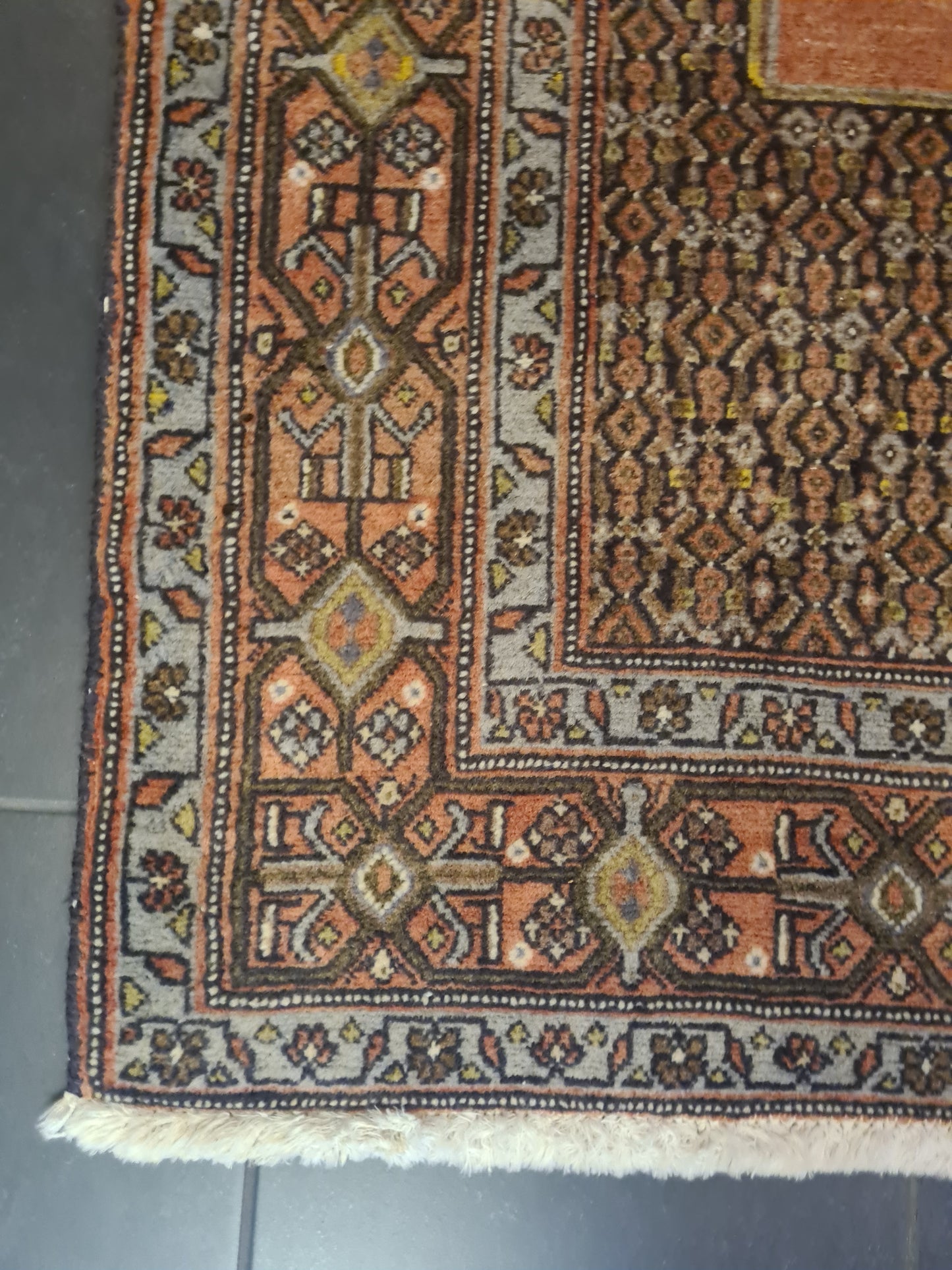 Perserteppich Orientteppich Handgeknüpfter Teppich Bidjar 180x130cm