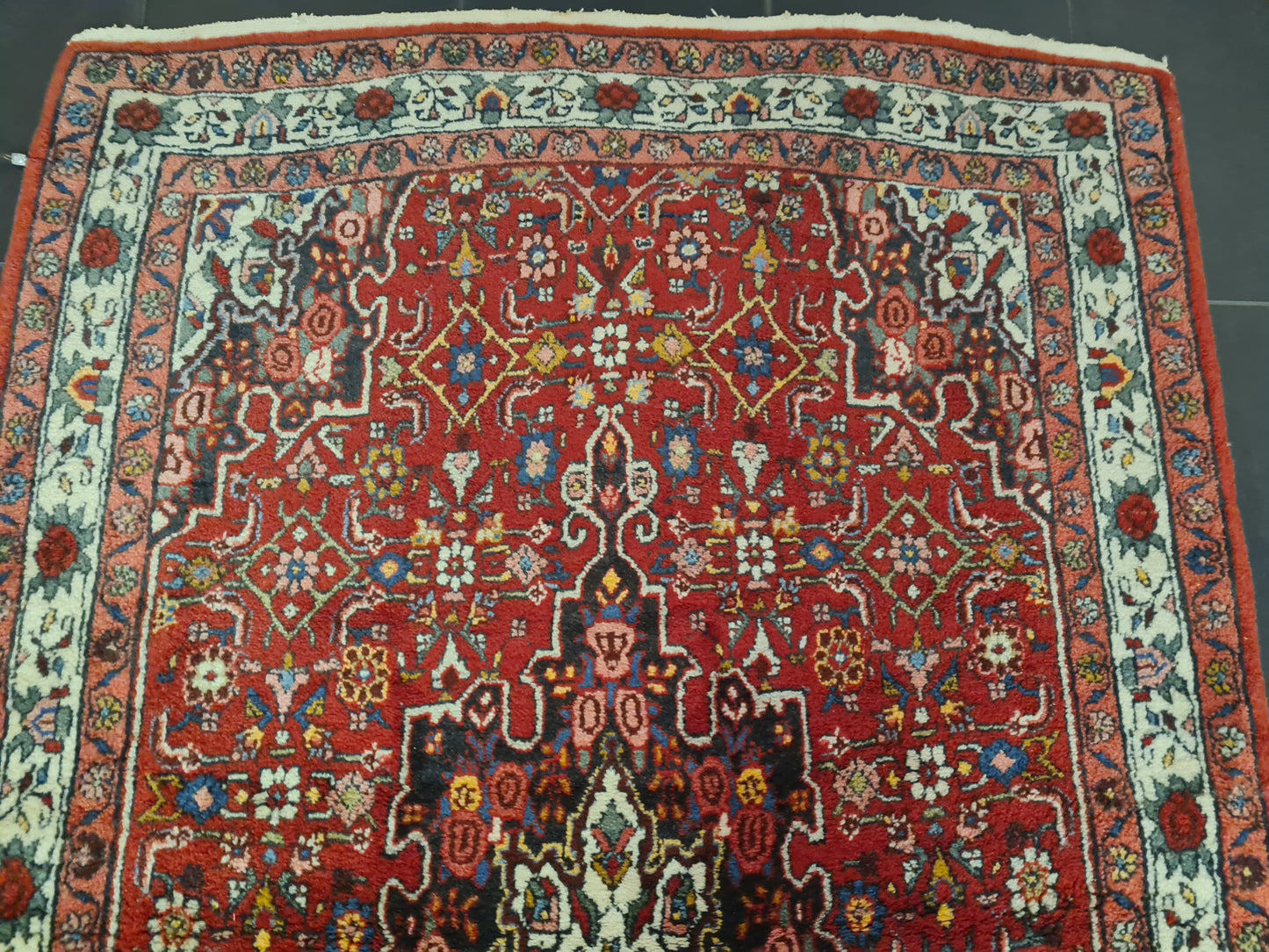 Perserteppich Orientteppich Handgeknüpfter Teppich Bidjar 175x115cm