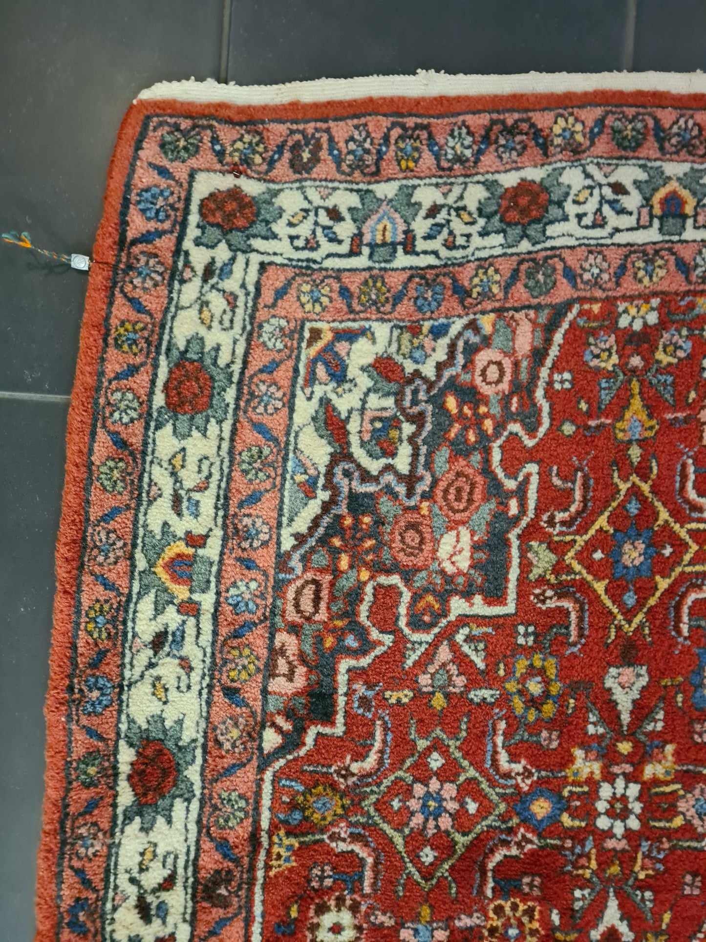 Perserteppich Orientteppich Handgeknüpfter Teppich Bidjar 175x115cm