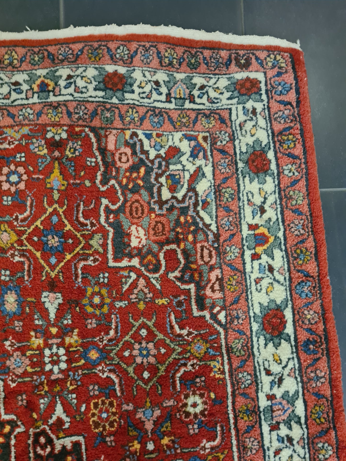 Perserteppich Orientteppich Handgeknüpfter Teppich Bidjar 175x115cm