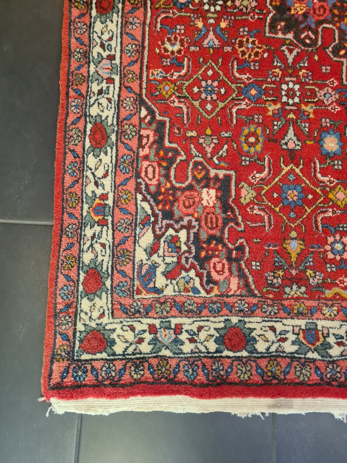 Perserteppich Orientteppich Handgeknüpfter Teppich Bidjar 175x115cm