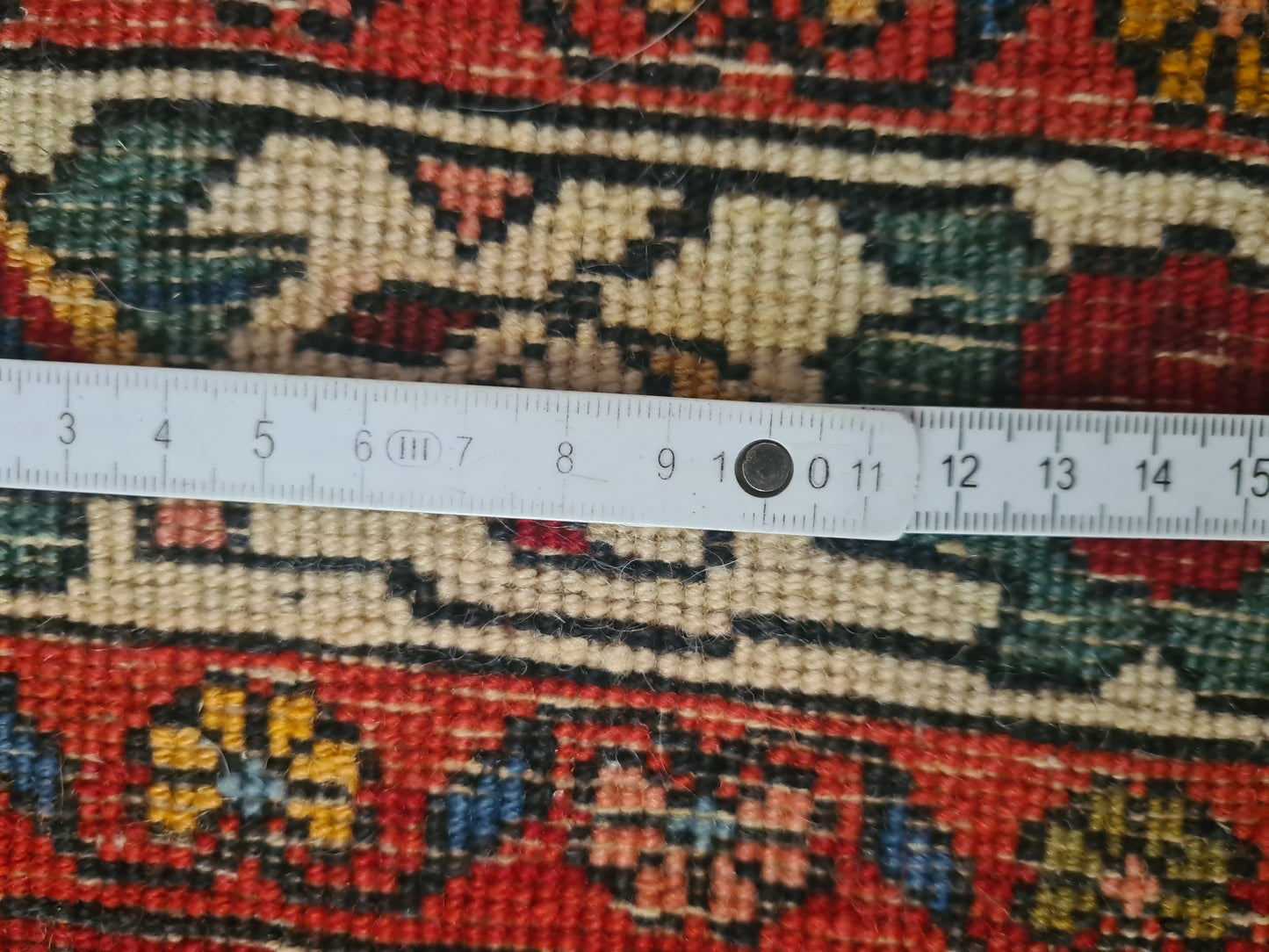 Perserteppich Orientteppich Handgeknüpfter Teppich Bidjar 175x115cm