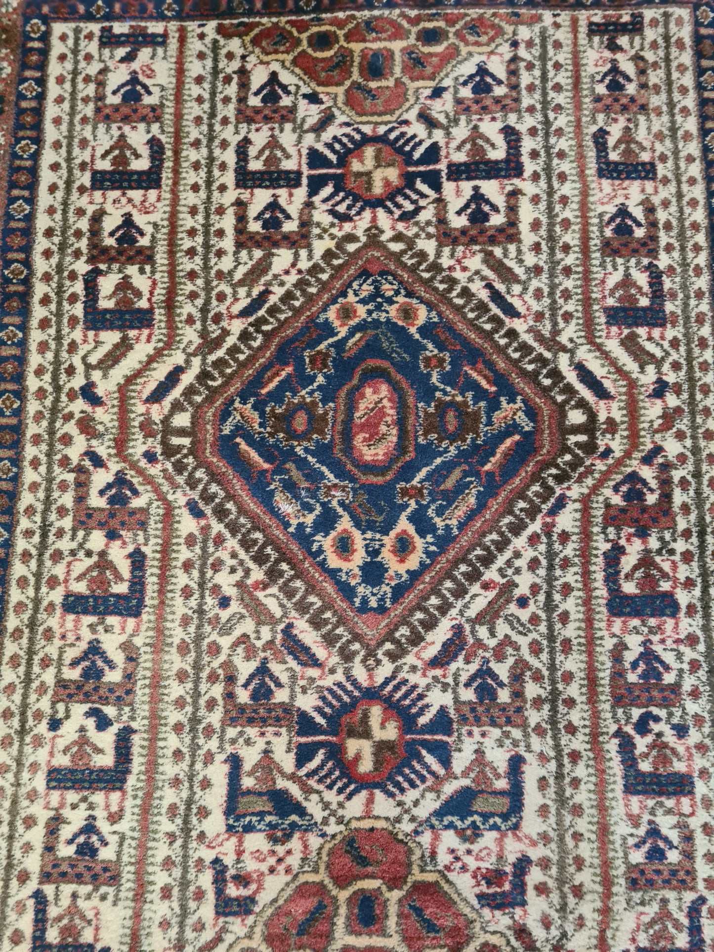 Perserteppich Orientteppich Handgeknüpfter Teppich Malaya 110x80cm