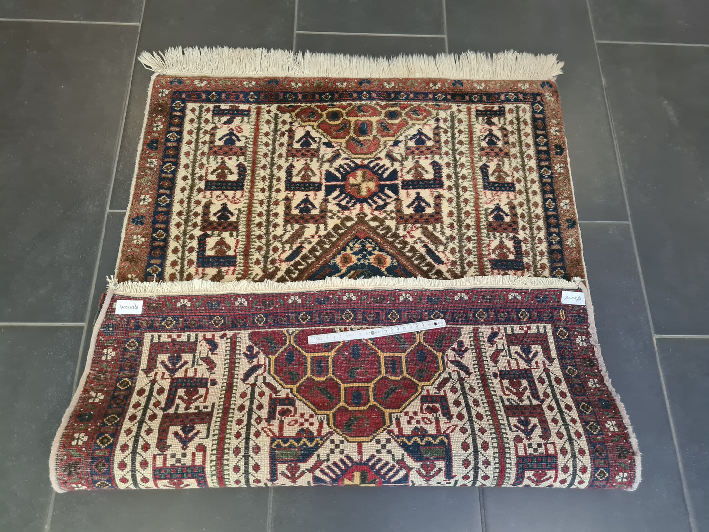 Perserteppich Orientteppich Handgeknüpfter Teppich Malaya 110x80cm