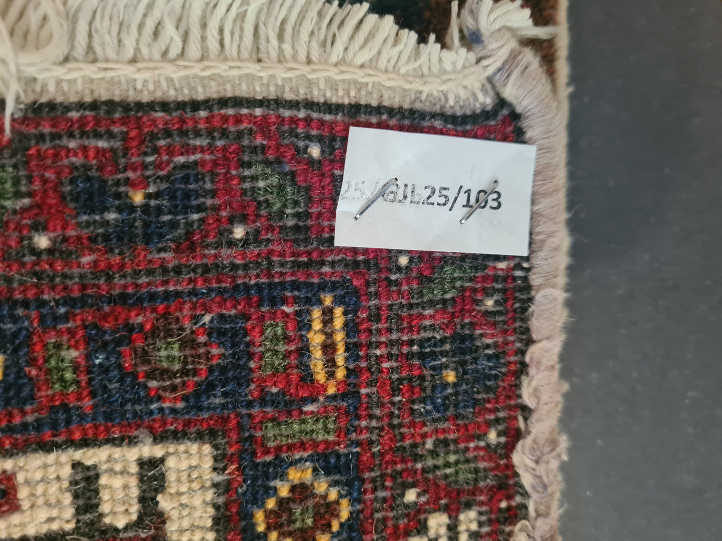 Perserteppich Orientteppich Handgeknüpfter Teppich Malaya 110x80cm