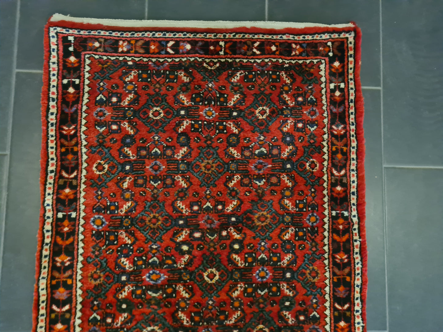 Perserteppich Orientteppich Handgeknüpfter Teppich Malaya 310x80cm