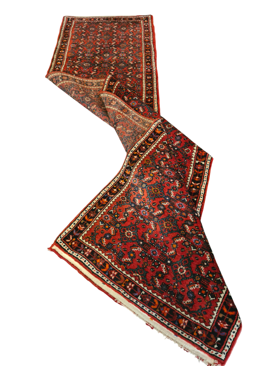 Perserteppich Orientteppich Handgeknüpfter Teppich Malaya 310x80cm