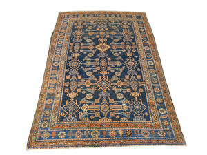 Perserteppich Orientteppich Handgeknüpfter Teppich Heris 205x140cm