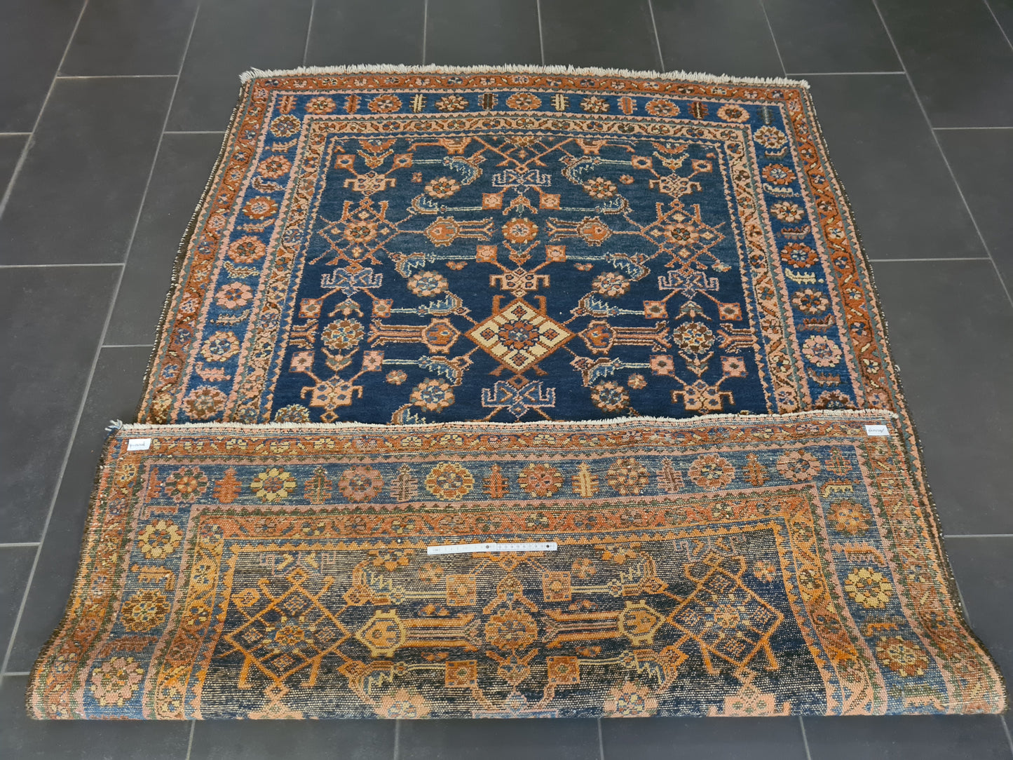 Perserteppich Orientteppich Handgeknüpfter Teppich Heris 205x140cm