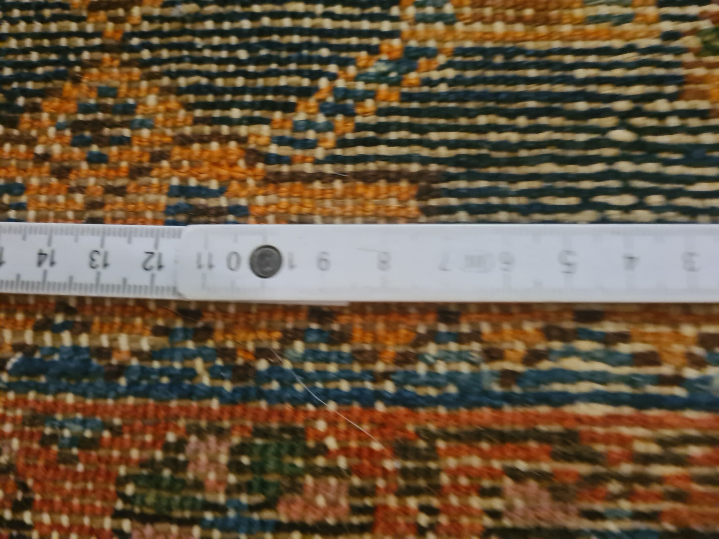 Perserteppich Orientteppich Handgeknüpfter Teppich Heris 205x140cm