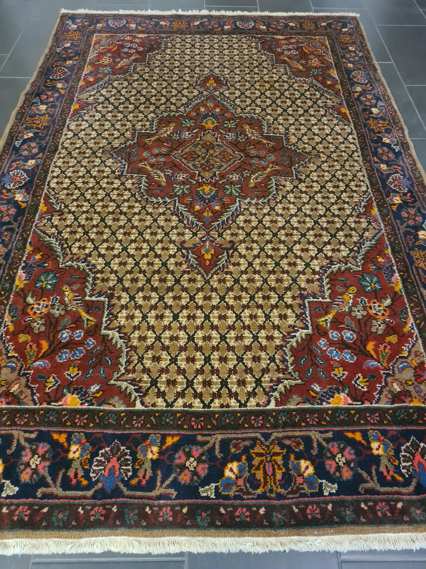 Perserteppich Orientteppich Handgeknüpfter Teppich Malaya 250x160cm