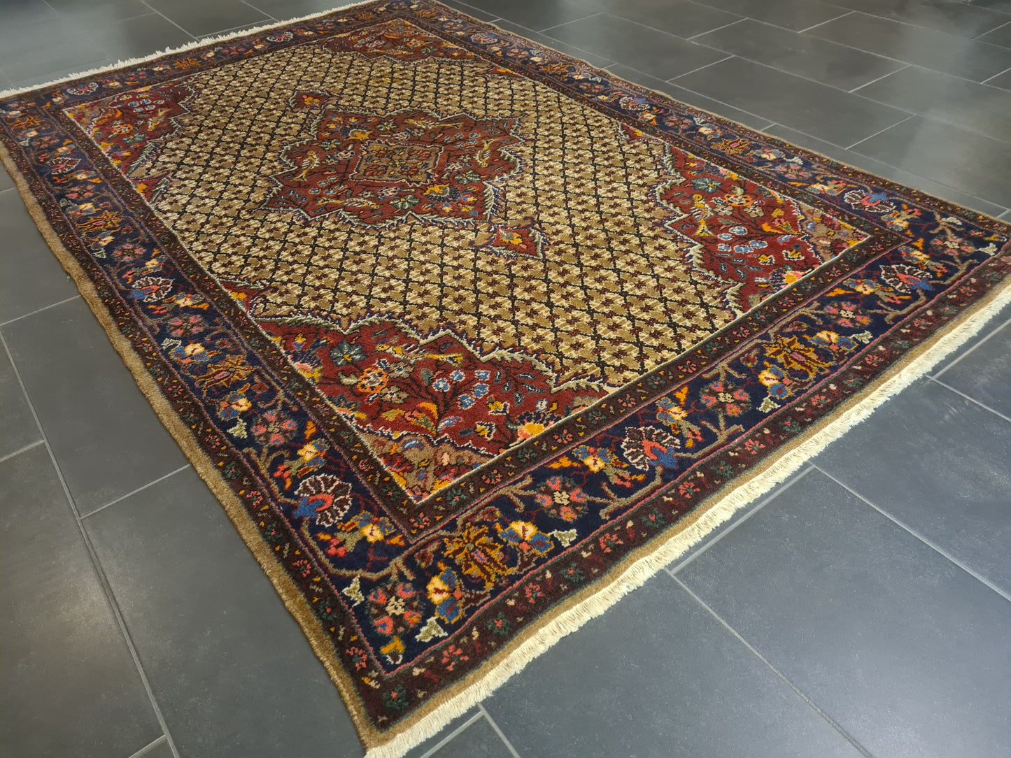 Perserteppich Orientteppich Handgeknüpfter Teppich Malaya 250x160cm